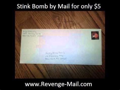 My dad asked them to stop, but of course, they kept going. . Revenge mail stink bomb